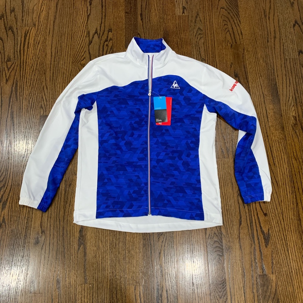 New Le Coq Sportif Men’s Lightweight Activewear Jacket Size O Japan Size